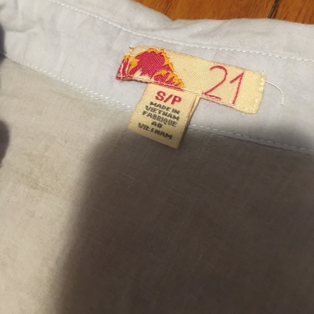 Light Blue Button Down - Picture 3 of 4