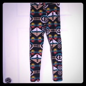 Aztec Print Leggings