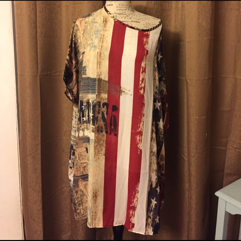 4th of July Blouse