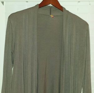 Ladies cardigan- taupe