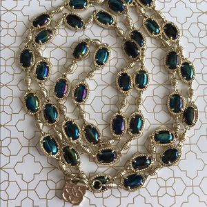 Kendra Scott Black Iridescent Gale