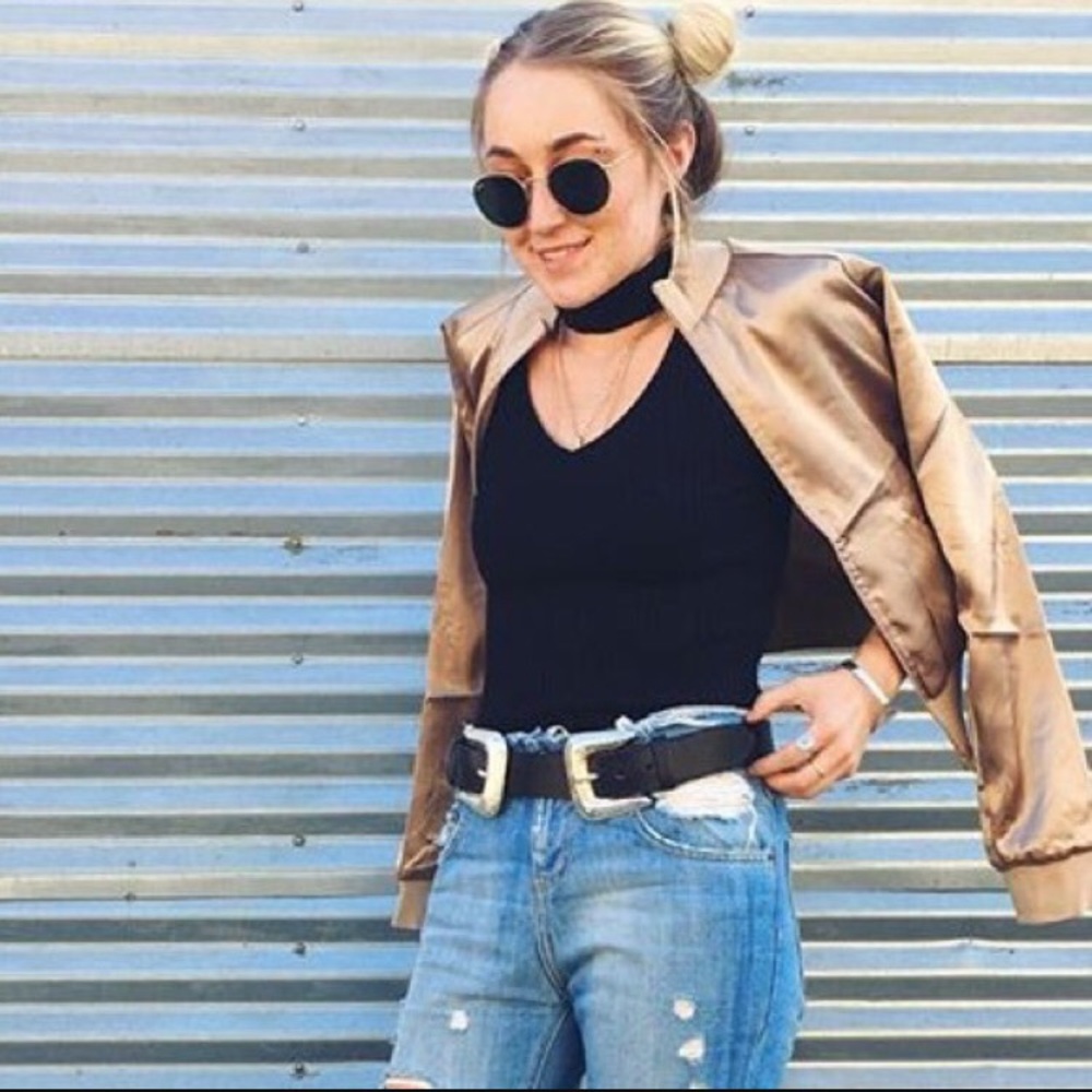 LF Emma & Sam Long Sleeve Choker Bodysuit