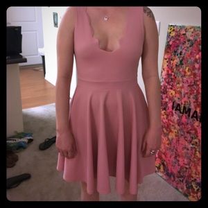 Pink dress