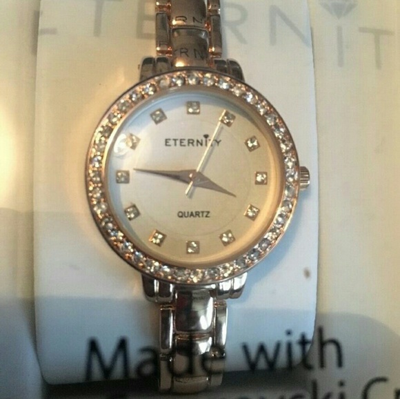 Eternity Ladies Watch With Genuine Swarovski Cryst