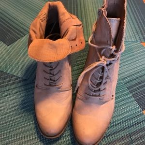 ALDO beige boots size 10