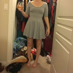 Gray dress