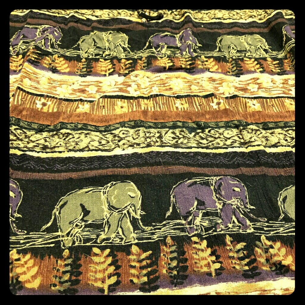 Long Elephant Skirt