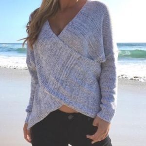 Medium criss-cross knit sweater