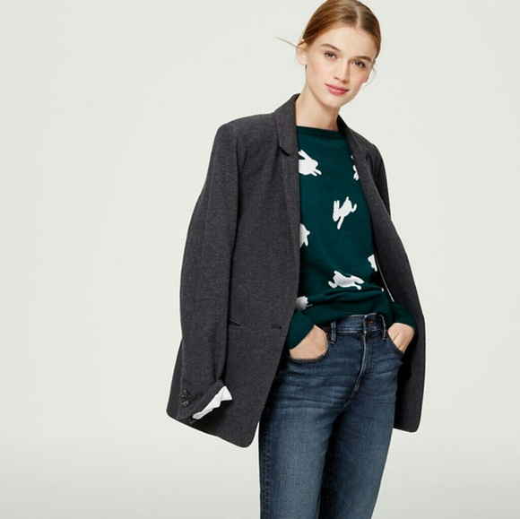 Loft bunny sweater clearance