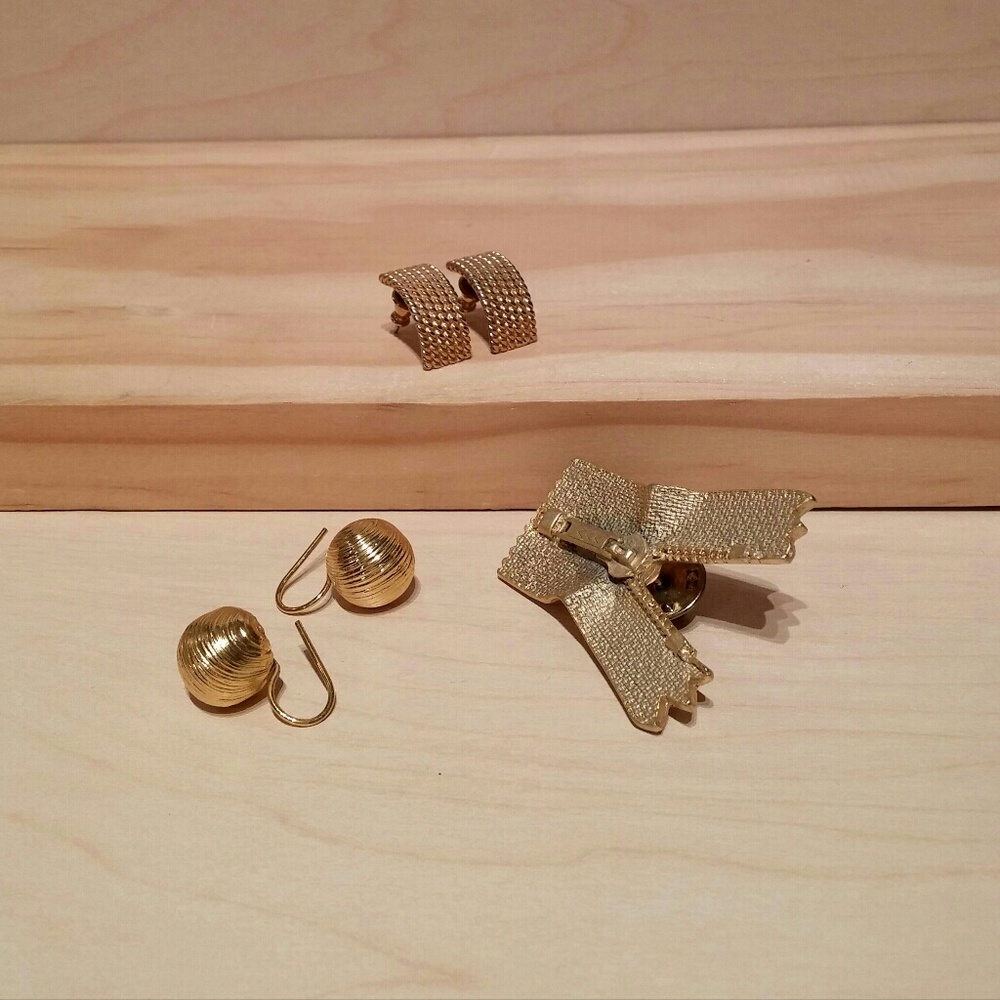 3 Pairs of Earrings