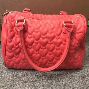 Peach Betsy Johnson Purse