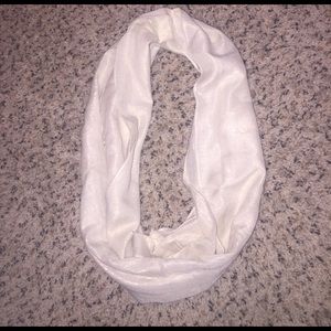 Cream with gold sparkles Scarf