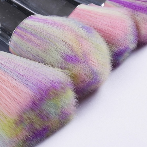 🦄🌈NEW🌈🦄 Set of 10 Unicorn Makeup Brushes - Picture 3 of 6