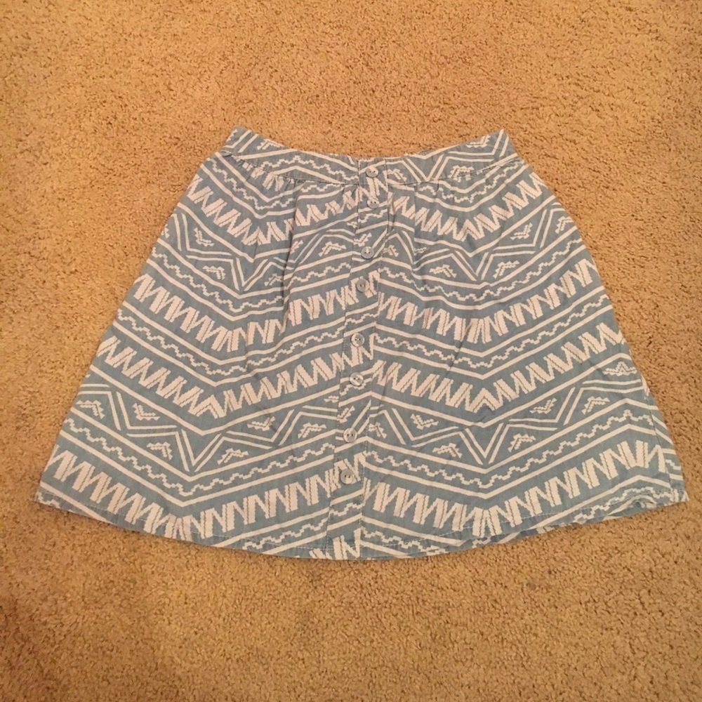 Tribal print skirt