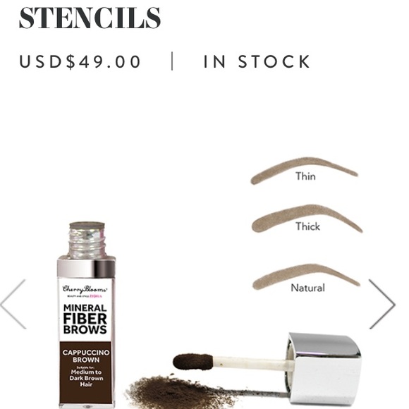 Authentic Famous Cherry Blooms Eyebrows Kit. - Picture 2 of 4