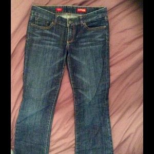 EXPRESS jeans:-excellent condition. Stella boot.