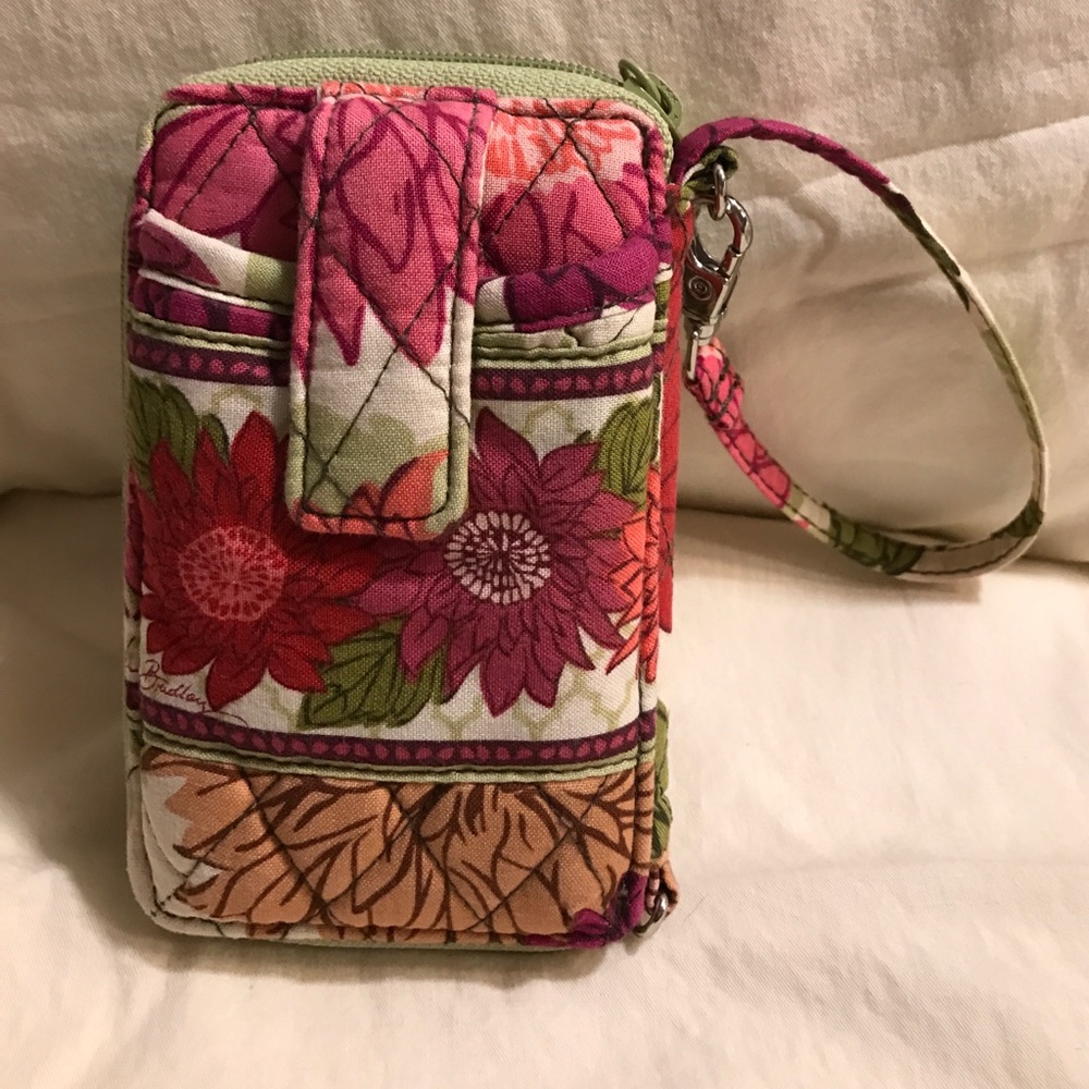 Vera Bradley Smartphone Wristlet Hello Dahlia