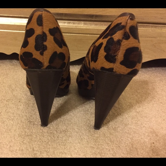 😍BEAUTIFUL MICHAEL KORS LEOPARD HEELS😍 Size 8 - Picture 5 of 7