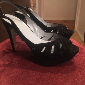 Sandals black 3.5",evening elegant