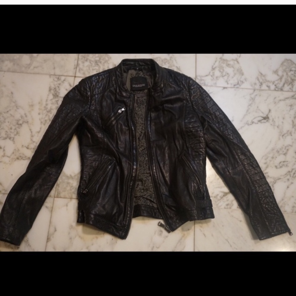 Leather jacket purchased from Paris