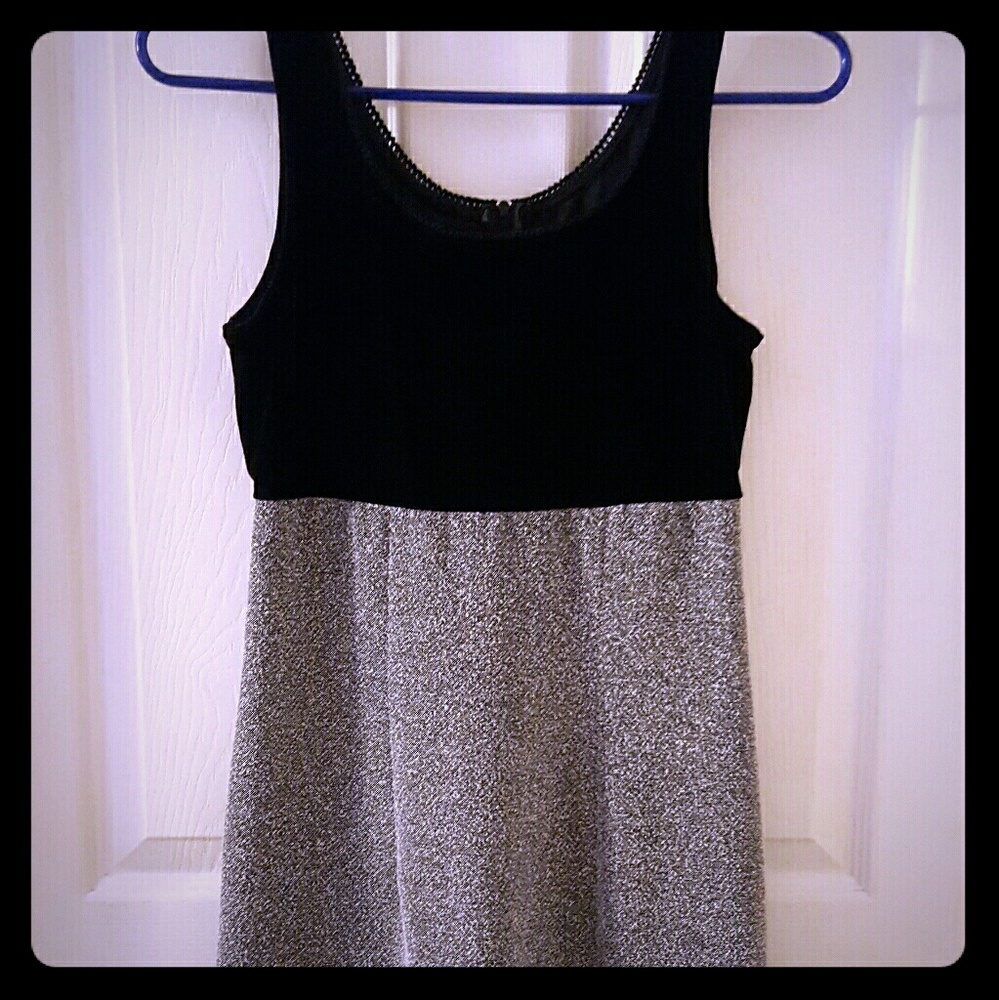 Vintage 1990's Velvet Bodice Dress