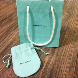 Small Tiffany pouch and gift bag
