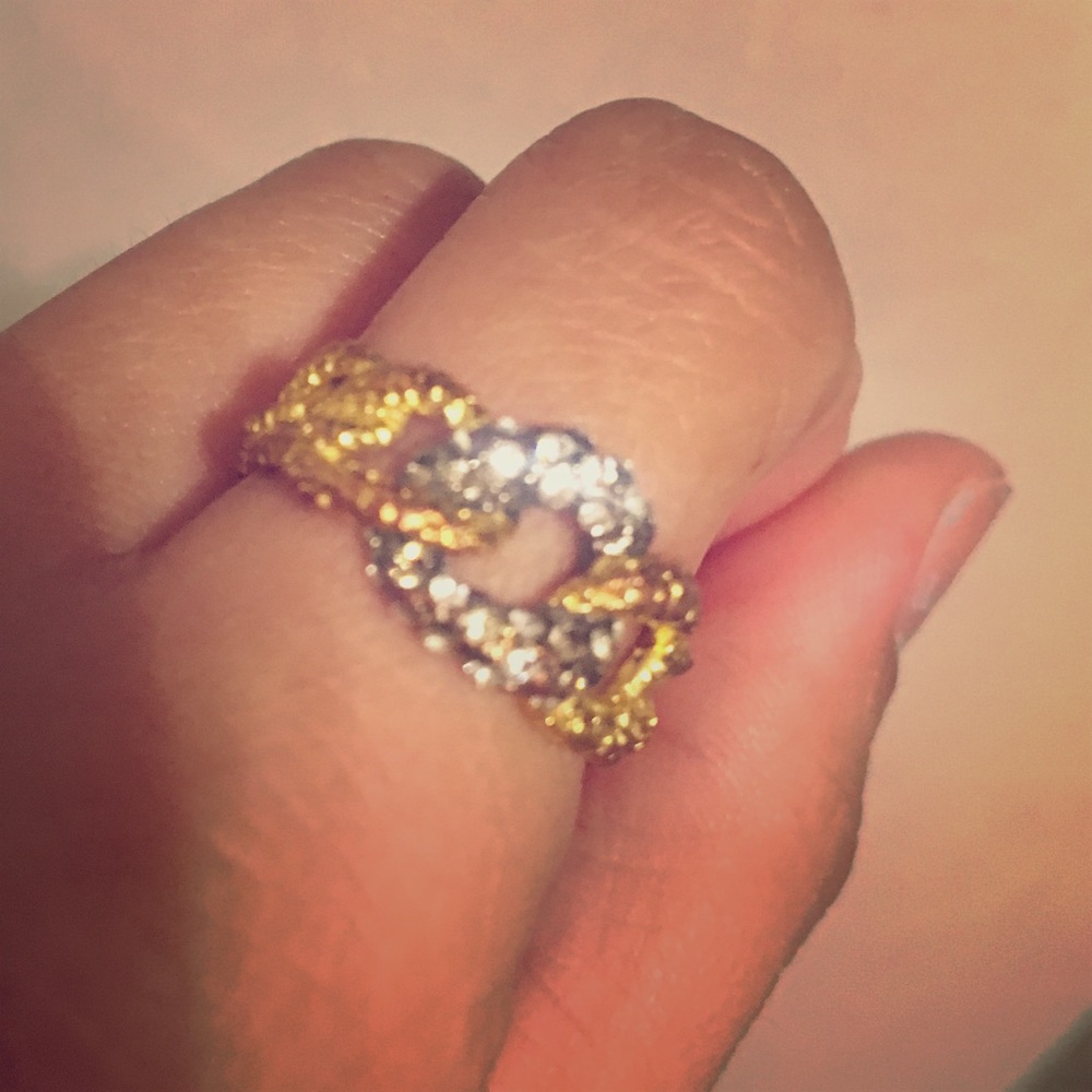 Two tone ring