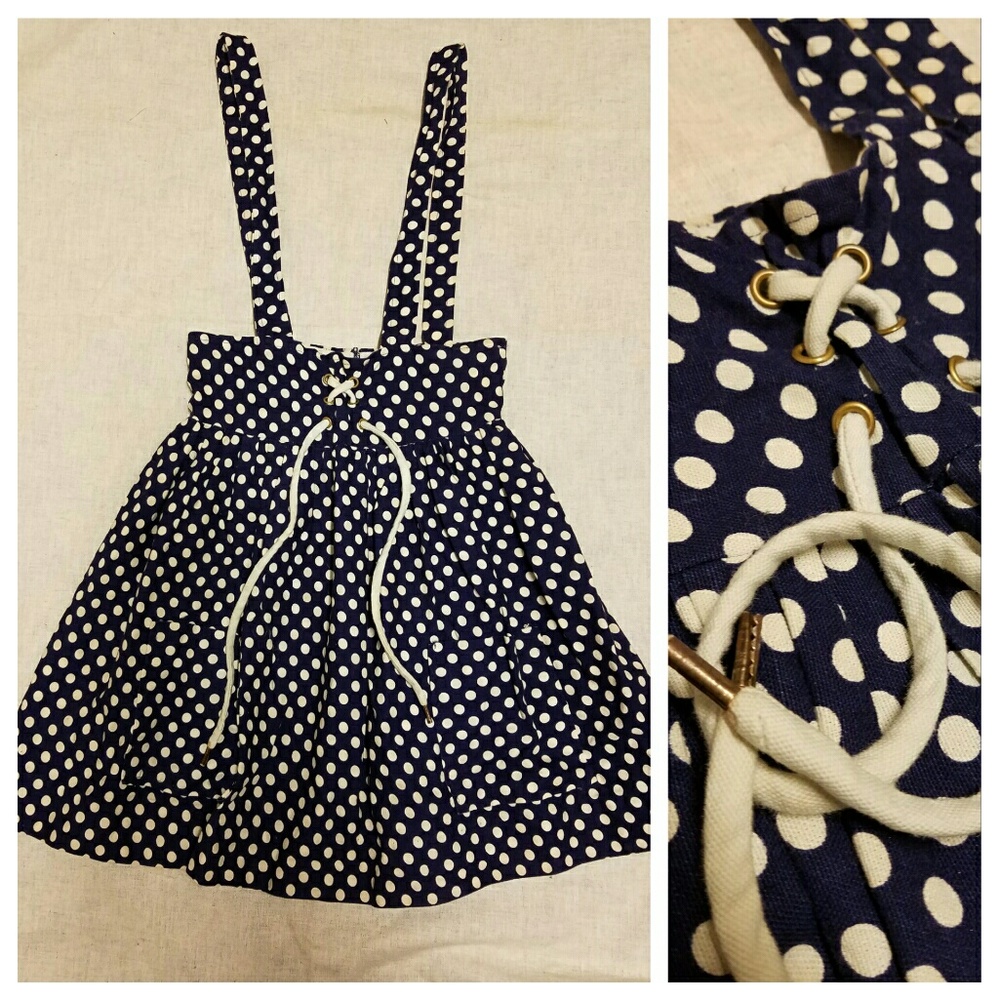 1950s Vintage Polka Dot Skirt