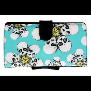 Iron Fist Tripping Daisies Wallet Clutch