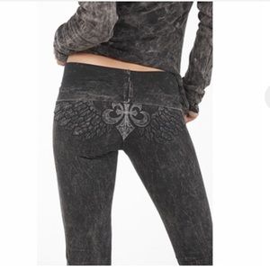 Otomix Limited Edition Mineral wash yoga pants. S