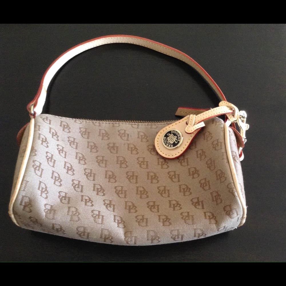 Dooney and Bourke small barrel bag with logo