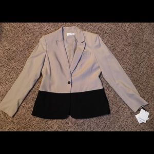 Calvin Klein single button blazer- New with Tags