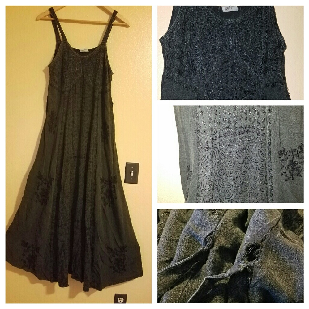 Vintage Boho hippie dress