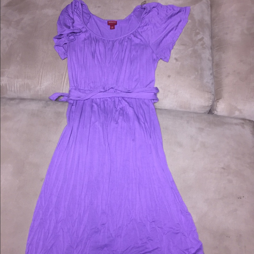 Purple dress