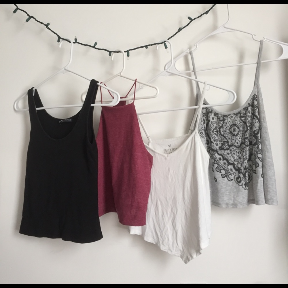 Crop tank top bundle