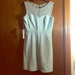 LC mint green dress