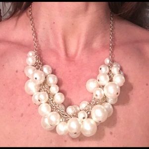 NWT - Pearl Cluster Necklaces