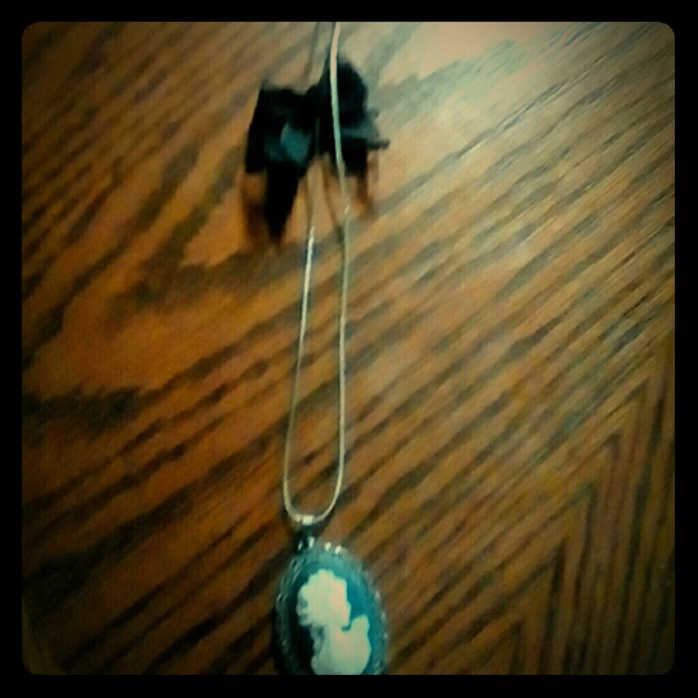 Silver chain Long necklace