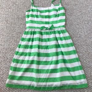 Lilly Pulitzer Green Striped Dress