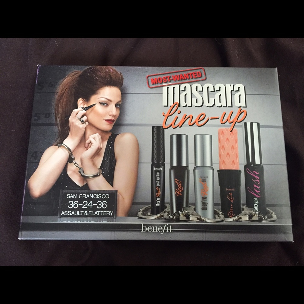 Benefit Mascara Line Up (5 deluxe sample) $60 valu