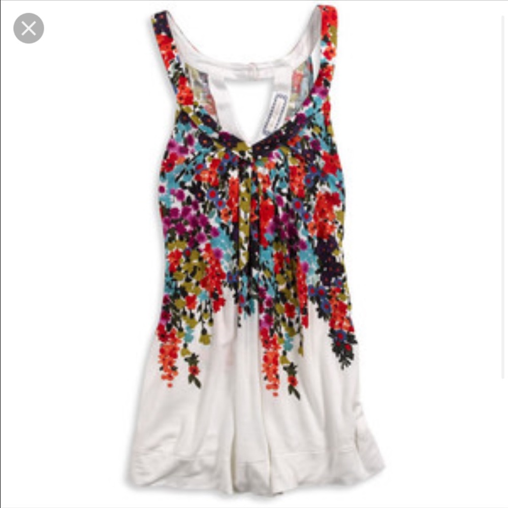American Eagle floral tank top!!