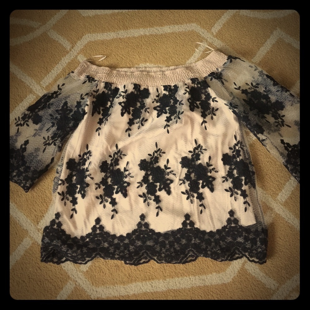 Off the shoulder top