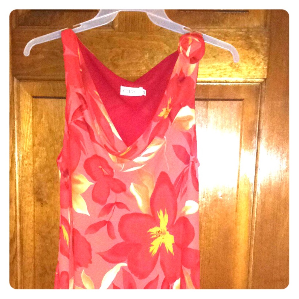 Tea length dress