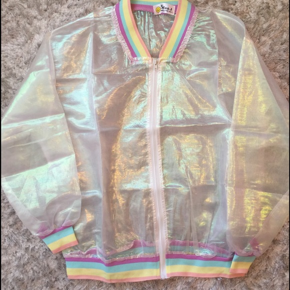 Iridescent bomber jacket - Picture 4 of 4