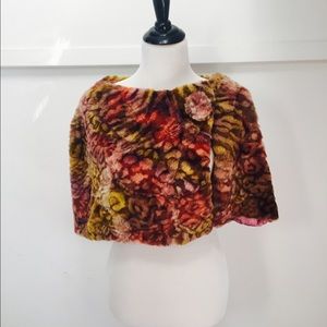 Nordstrom Faux Fur Capelet!