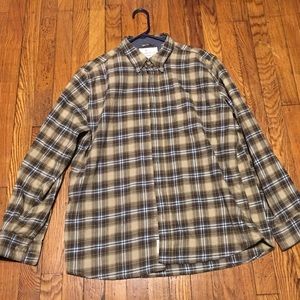 Men's flannel shirt. Clean