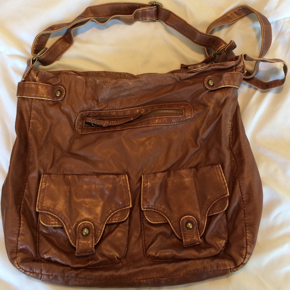 Mossimo Adjustable Faux Leather Bag