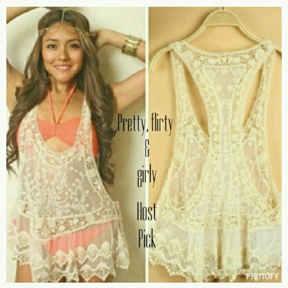 Other - Beautiful Lace Cover-up!