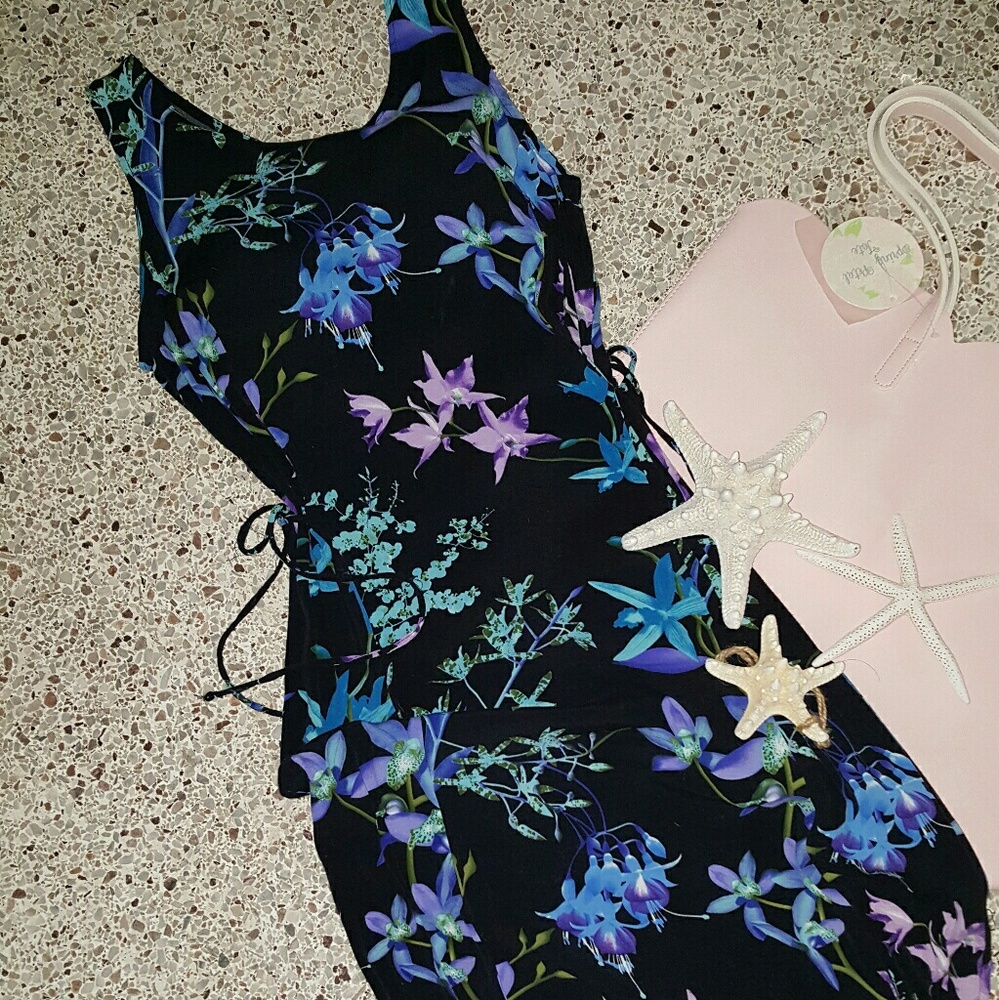 Floral Print Casual Summer Dress