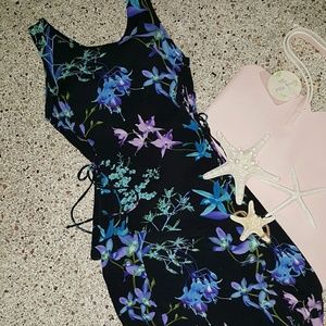 Floral Print Casual Summer Dress